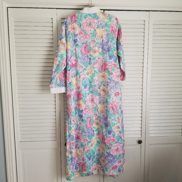 Vintage stanferman zipper floral robe - Picture 6 of 6